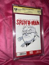 Superior Foes Of Spider-Man #1 Blank CBCS 9.8 Doc Octopus Sketch By Eddie Nunez picture