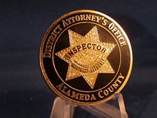 Alameda County (California) District Attorney's Office challenge coin picture