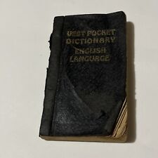 Vtg 1926 Goody School Companion ABBOTT’S Webster’s Pocket Dictionary Only picture