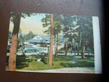 Early 1909 Altoona Pa Postcard A View In Lakemont Park Franklin One Cent Stamp picture