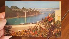 Noyo Harbor Fort Bragg Bridge Boats California Vintage Post Card picture