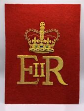 Her Majesty The Queen’s Cypher EIIR Gold Hand Embroidered Cypher Frame Badge picture