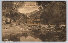 C.1910 TUCSON, AZ SABINO CANYON CATALINA MTS RASMESSEN ALBERTYPE Postcard P53 picture