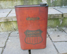 Vintage 1925 Union Gasoline Carigas Emergency Gas Can Tank 1 gallon - very rare picture