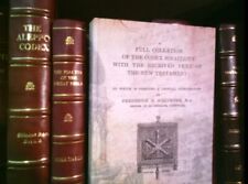 CODEX SINAITICUS New Testament 4TH Cent Greek Watchtower research picture