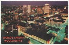 Aerial View World's Largest Woolworth's Denver Colorado Chrome Unposted Postcard picture
