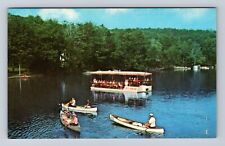 Deposit NY-New York, Scott's Oquaga Lake House, Tour Boat, Vintage Postcard picture