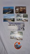 Lot of 6 Vintage Hotel Postcards & 1 Sticker, Turkey, Lindos, Egypt, Switzerland picture