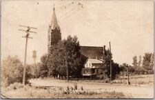 c1910s BARNESVILLE, Minnesota RPPC Photo Postcard 
