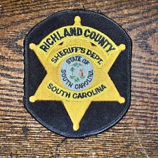 Richland County South Carolina Sheriff’s Department Police Patch picture