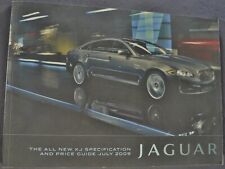 2009-2010 Jaguar XJ XJL Sedan Catalog Brochure Excellent Original picture