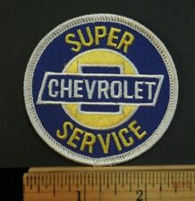  Chevrolet Super Service Embroidered Iron-on Patch 2.75
