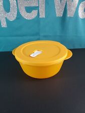 Tupperware CrystalWave Microwave 5.25 Cup Round Bowl Container New picture