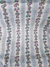 Vintage 1950s length  Cotton  Paisley Print Dress Fabric 4 Metres  Unused.  picture