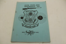 United States Army Marksmanship Unit Manual Basic Rifle Guide picture