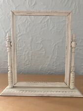 Antique Victorian-Style Wooden Picture Frame in Stand 6