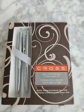 Cross chrome Dahlia Pen and 0.7mm Pencil Gift Set in box picture