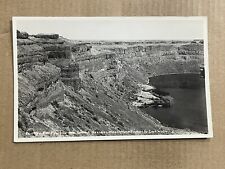 Postcard RPPC Washington WA Dry Falls Grand Coulee Real Photo Vintage PC picture