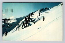 Lake Tahoe CA-California, Skiing Squaw Valley, c1965 Vintage Postcard picture