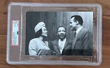 Martin Luther King, Coretta, Belafonte MLK TYPE 1 PHOTO PSA CERTIFIED HISTORIC picture