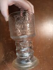 Lord Of The Rings Light Up Goblet Glass Cup picture