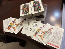 French Grimaud Playing Cards, Jeu De 54 Cartes, Women & Men Vivid, Vintage picture