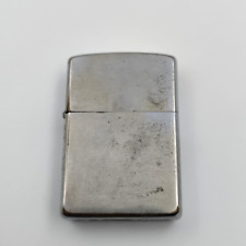 Zippo Vintage 1966 Brushed Chrome Lighter Pat. 2517191 All Original Working Cond picture