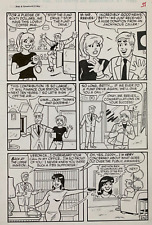 Original comic art BETTY & VERONICA #135, page 24, DAN DECARLO inks pencil picture