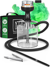 Portable Hookah Set with Everything - YADO Acrylic Hookah to Go - Big HMD HULI H picture