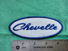 Vintage Chevrolet Chevelle Dealer Service Parts Uniform Pocket Hat Patch picture