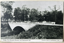 Indianapolis, IN Bridge Fort Benjamin Harrison Divided Back Postcard UNP -  A7 picture