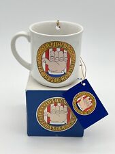 Vintage “Official Left Hander’s Mug” NEW in Box - Japan Novelty Funny Gag Gift picture