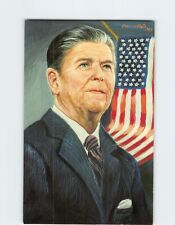 Postcard Ronald W. Reagan, 40th U.S. President By Morris Katz picture