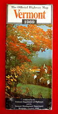 1969 Vermont Official Highway Map t4c picture