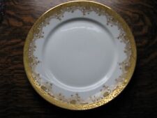 LIMOGES DINNER PLATE - RAISED GOLD RIMS 9.5