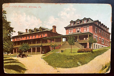 Vintage Postcard 1907 City Hospital, Altoona, PA picture