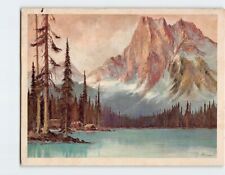 Postcard Mount Burgess And Emerald Lake, Glacier National Park, Canada picture