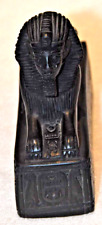 Ancient Egyptian Statue Sphinx of Thutmose III Egypt Black Marble Stone 3 1/2” picture