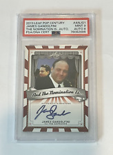 James Gandolfini 2013 LEAF Authentic Signature Signed PSA/DNA Card Sopranos picture