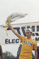 Eddy Merckx wearing the Molteni team yellow jersey 1970s OLD PHOTO picture