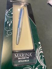  Monteverde USA Marina Ballpoint Pen   Blue and White, QUALITY                 picture