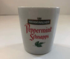 Hiram Walker Peppermint Schnapps Shot Glass, COMBINED SHIPPING (SEE STORE) picture
