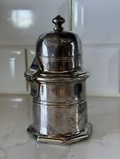 Beautiful HEAVY Christofle Sterling Silver Ink Well Inkwell France - SHIPS FREE picture
