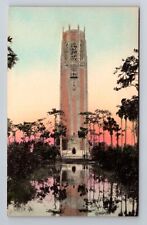 FL-Florida, The Sinking Tower, Antique, Vintage Souvenir Postcard picture