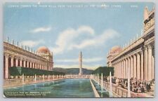 Vtg Post Card Looking Toward The Marin Hills, The Court Of The Sun & Stars G367 picture