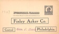 Request for Goods George F Ruch Finley Acker Co Philadelphia picture