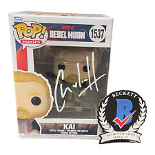 Charlie Hunnam Signed Autograph Rebel Moon Funko Pop 1537 Beckett  BAS Kai picture