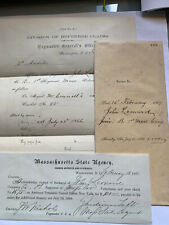 1867 Military Volunteer Discharge Civil War? Massachusetts picture