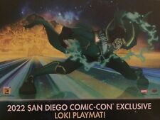 NEW 2022 San Diego Comic Con Exclusive Marvel 24'' x 14'' Loki Playmat picture