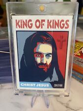 Christ Jesus Collector’s Card In One Touch - King Of Kings - Christian Gift picture